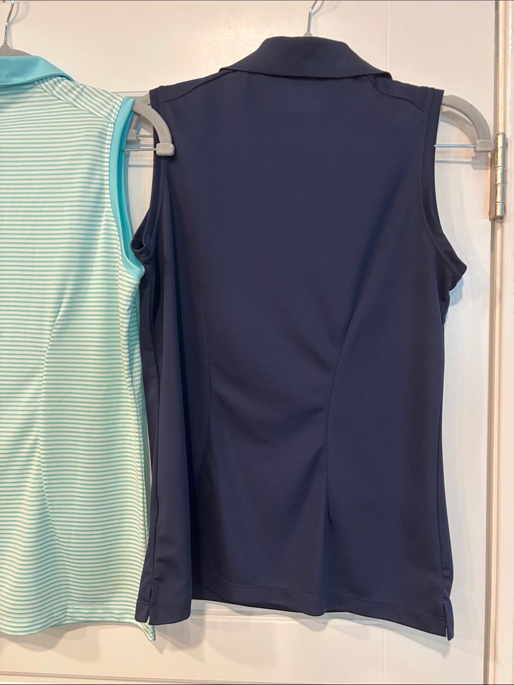 Nike Women’s Navy and Mint Sleeveless Polo Tank Tops (2-Pack) - Picture 6 of 8